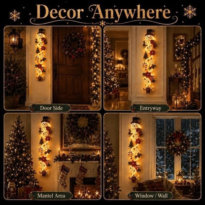 ⏳ 48% OFF TODAY – 🎄 Glowing Christmas Door Hanger | Light Up Your Doorway with Christmas Magic✨