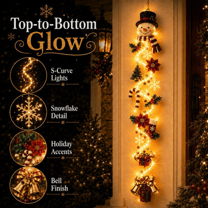 ⏳ 48% OFF TODAY – 🎄 Glowing Christmas Door Hanger | Light Up Your Doorway with Christmas Magic✨