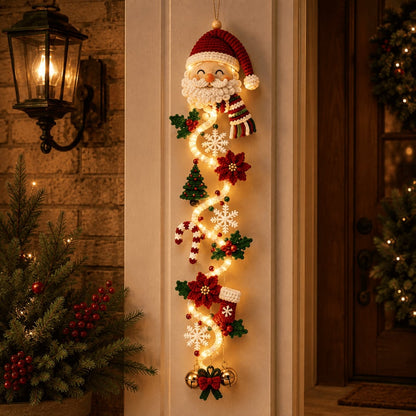 ⏳ 48% OFF TODAY – 🎄 Glowing Christmas Door Hanger | Light Up Your Doorway with Christmas Magic✨