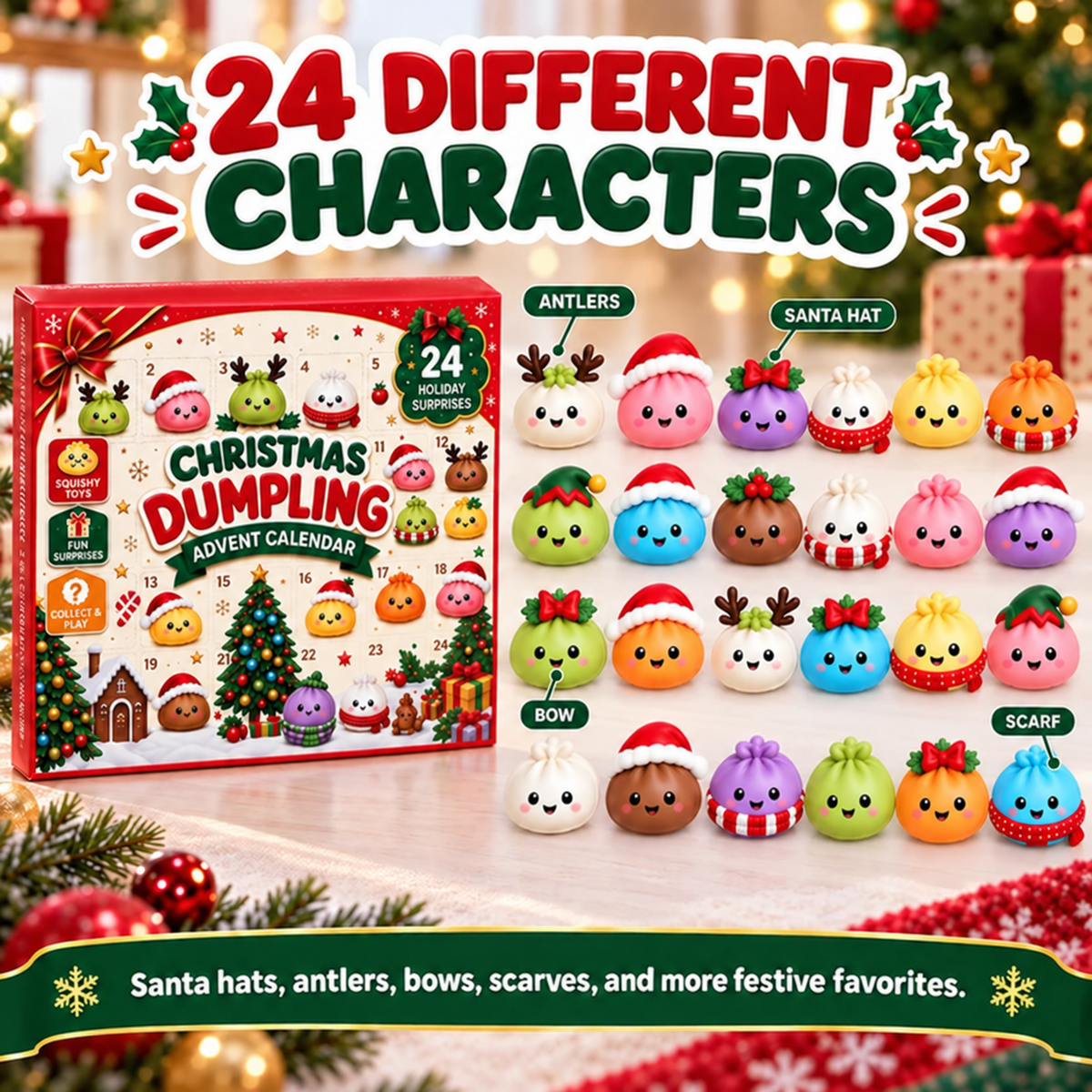🔥Dumpling Door Surprise Calendar - A tiny surprise every morning