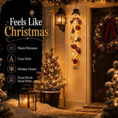 ⏳ 48% OFF TODAY – 🎄 Glowing Christmas Door Hanger | Light Up Your Doorway with Christmas Magic✨