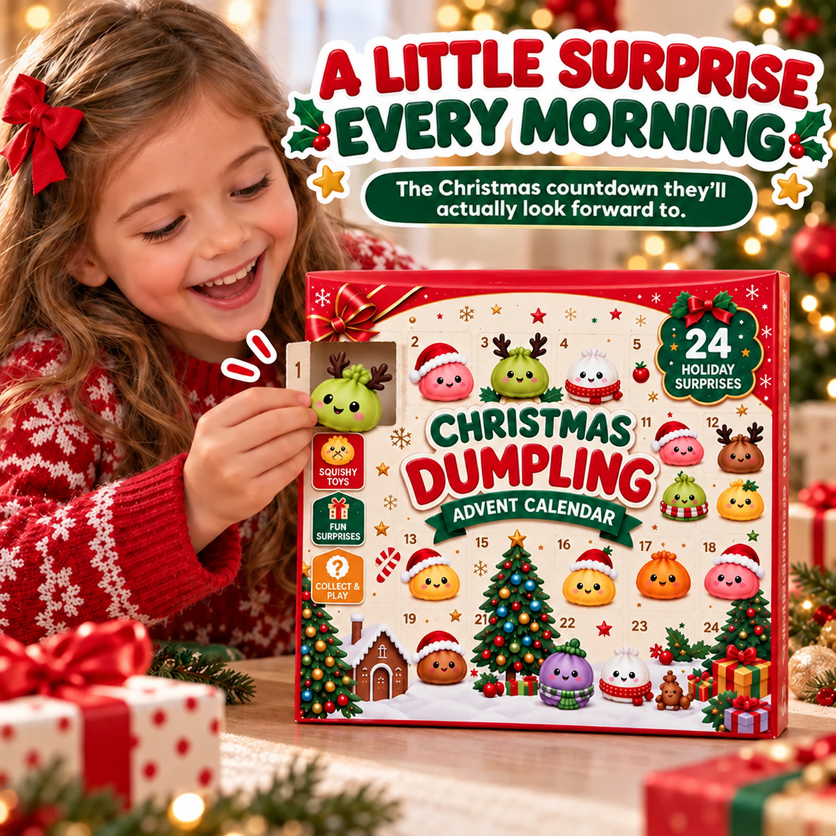 🔥Dumpling Door Surprise Calendar - A tiny surprise every morning